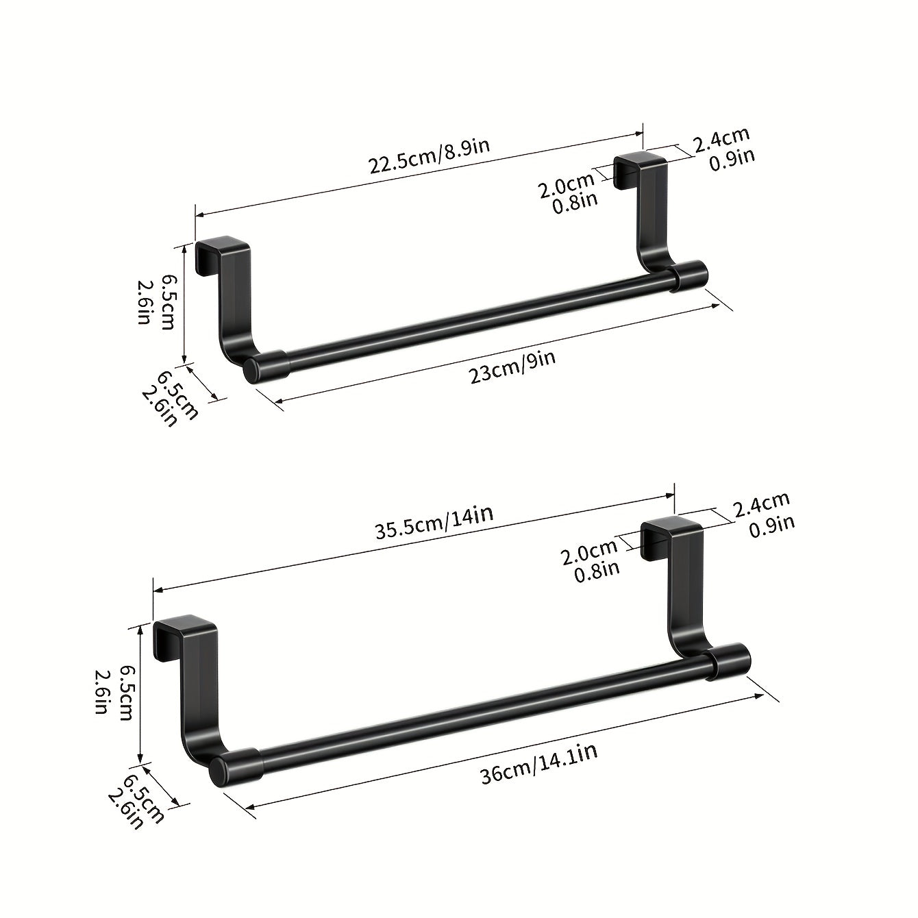 Modern Stainless Steel Wall Mount for Towels and Cloths