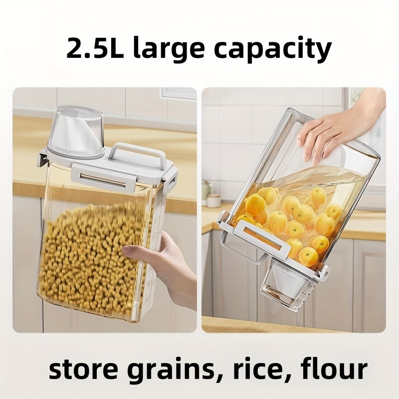 Hermetic grain dispenser