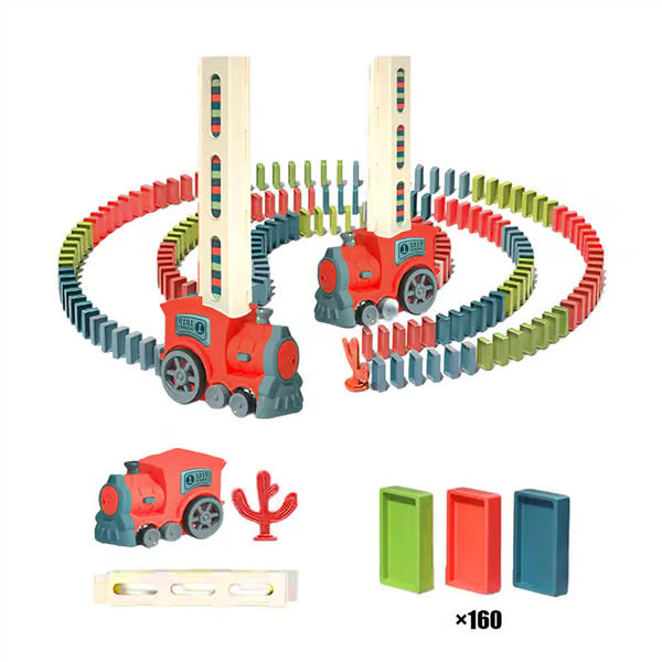 Automatic domino train
