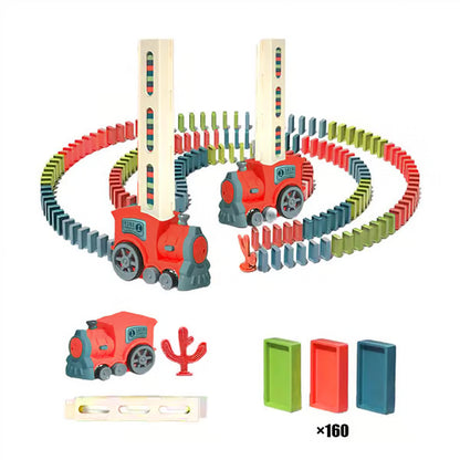 Automatic domino train