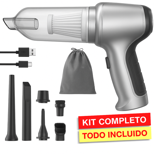 Aspiradora RiverPoint 5 en 1 – Alta Potencia y Batería Recargable