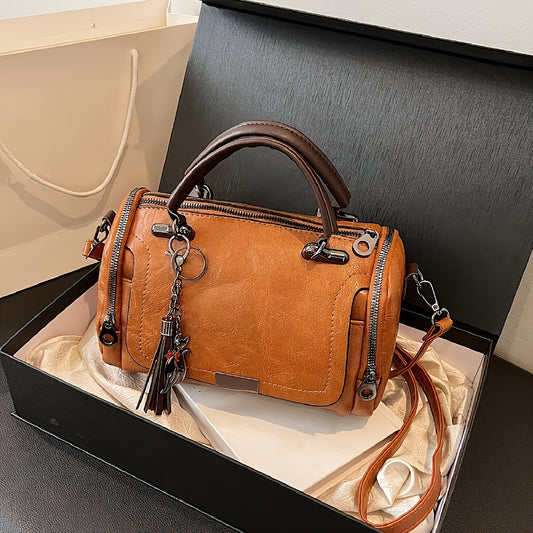 Vintage Handbag - Casual Fashion Bag for Daily Use
