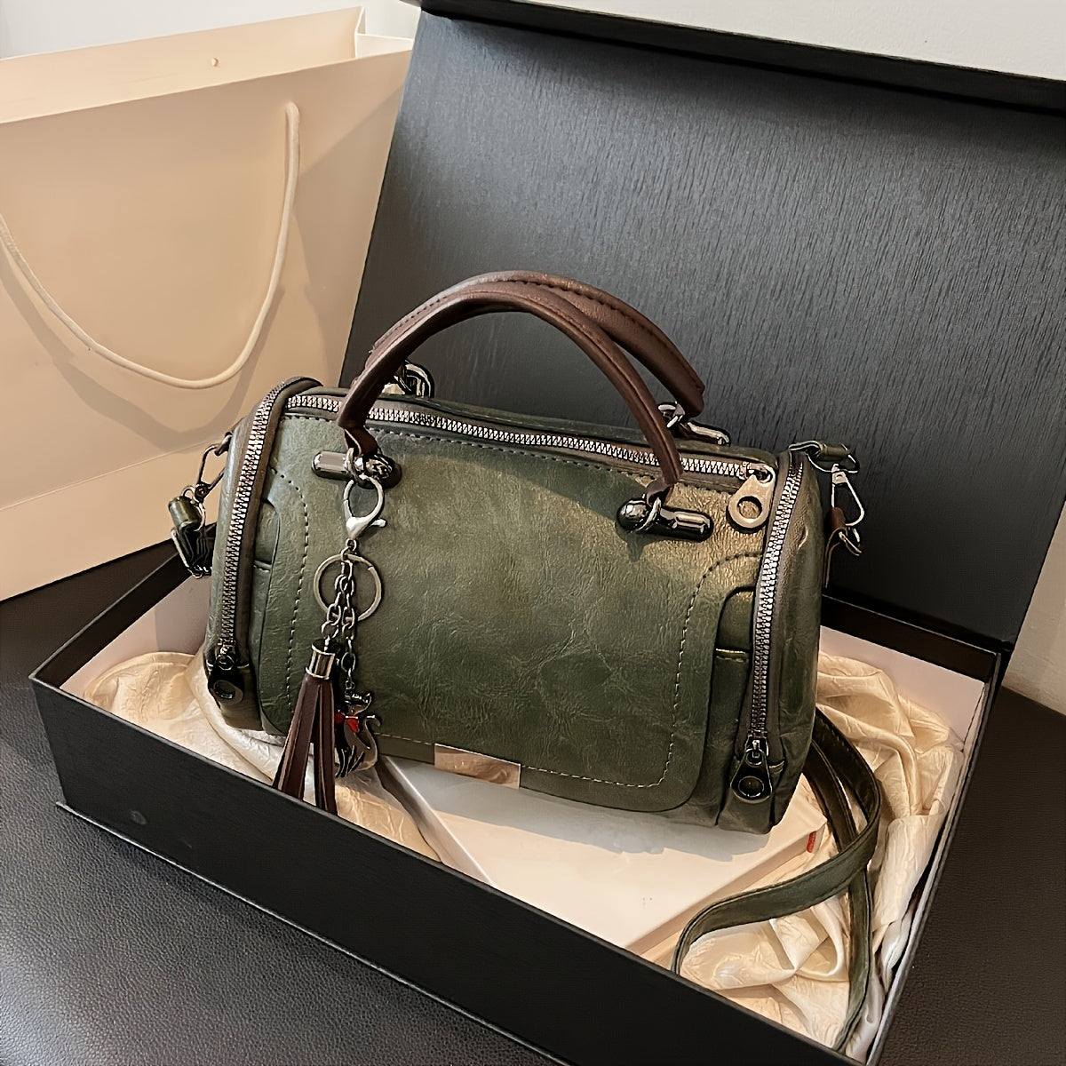 Vintage Handbag - Casual Fashion Bag for Daily Use