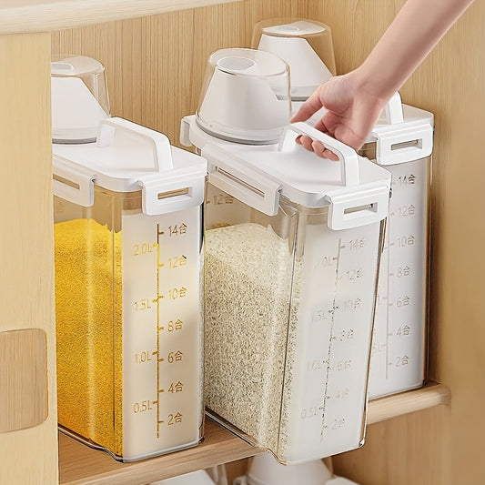 Hermetic grain dispenser