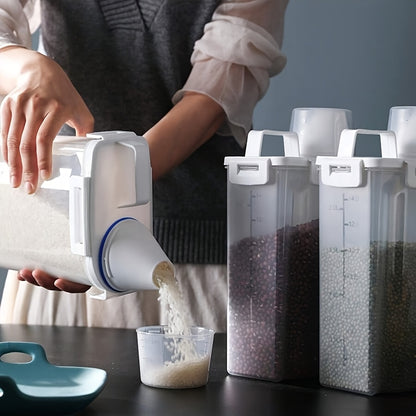 Hermetic grain dispenser